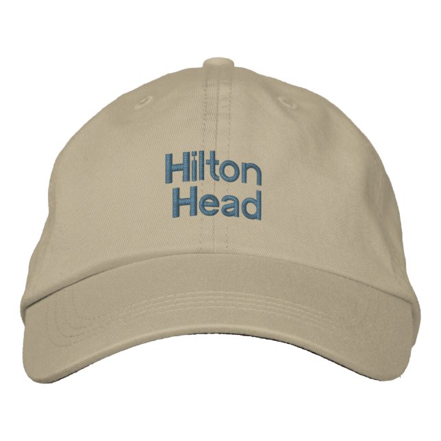 HILTON HEAD III-lock Broderad Keps (Framsida)