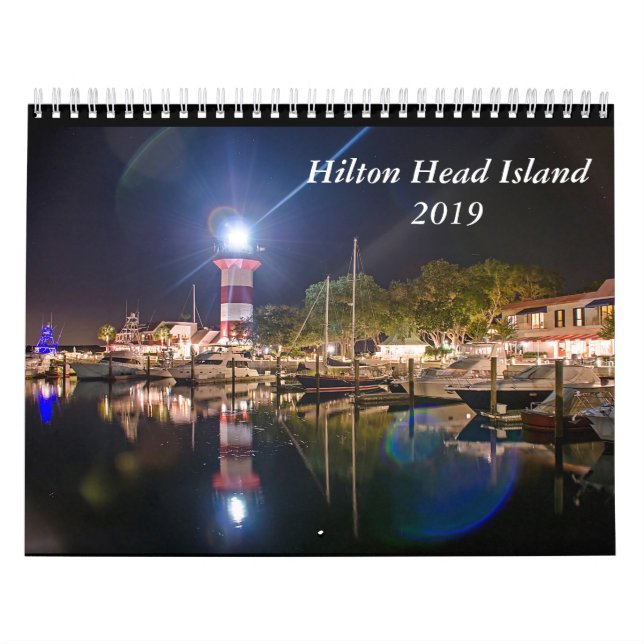 Hilton Head Island 2019 kalender (Omslag)