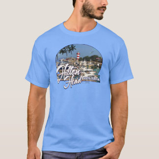 Hilton Head Island Harbour Lighthouse T Shirt
