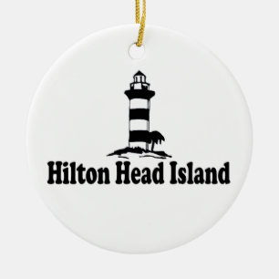 Hilton Head Island. Julgransprydnad Keramik