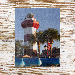 Hilton Head Island Kayaks och Lighthouse Puzzle Pussel