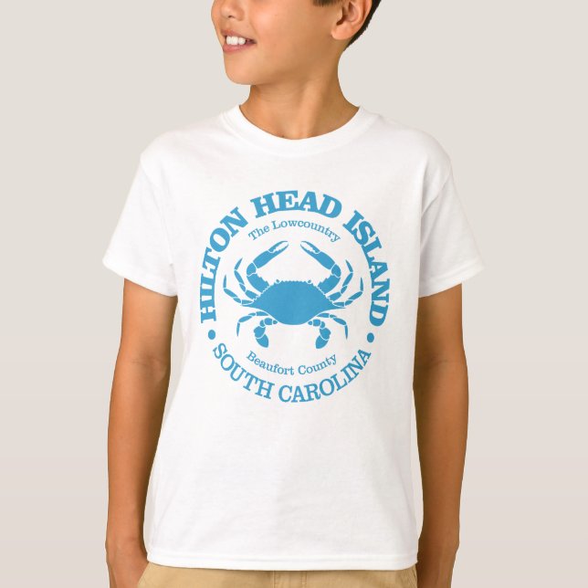 Hilton Head Island (krabba) T Shirt (Framsida)