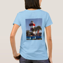 Hilton Head Island Lighthouse och Anchor T-Shirt