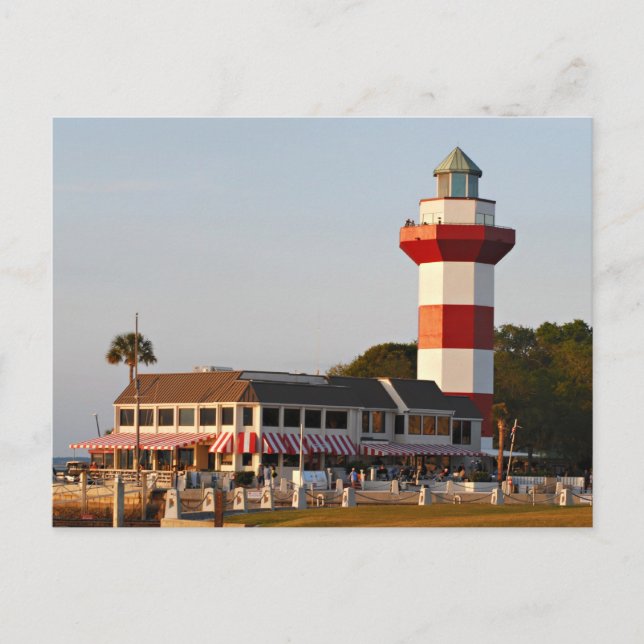 Hilton Head Island Lighthouse Vykort (Framsida)