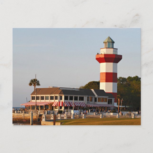 Hilton Head Island Lighthouse Vykort (Framsida)