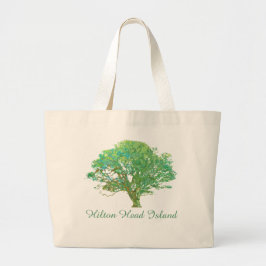 Hilton Head Island Live Oak Tote Bag Jumbo Tygkasse