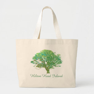 Hilton Head Island Live Oak Tote Bag Jumbo Tygkasse