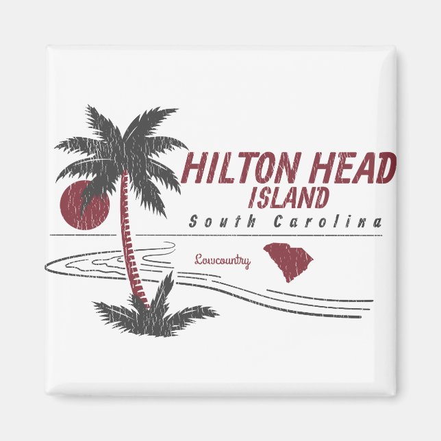 Hilton Head Island Lowcountry Magnet (Framsidan)