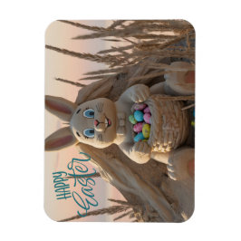 Hilton Head Island Påskharen Sandsculptur Magnet