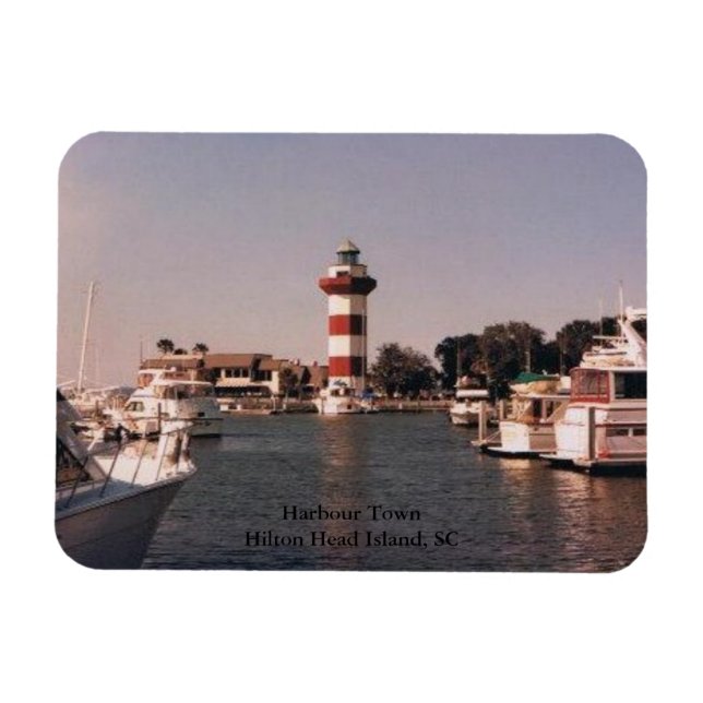 Hilton Head Island Photo Magnet (Horisontell)