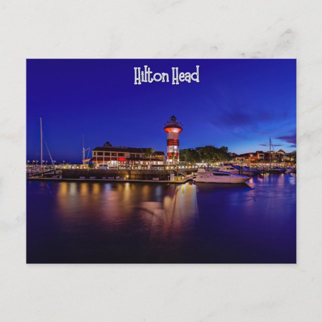 Hilton Head Island Postcard Vykort (Framsida)