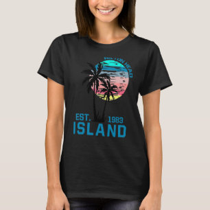 Hilton Head Island South Carolina Beach Handflatan T Shirt