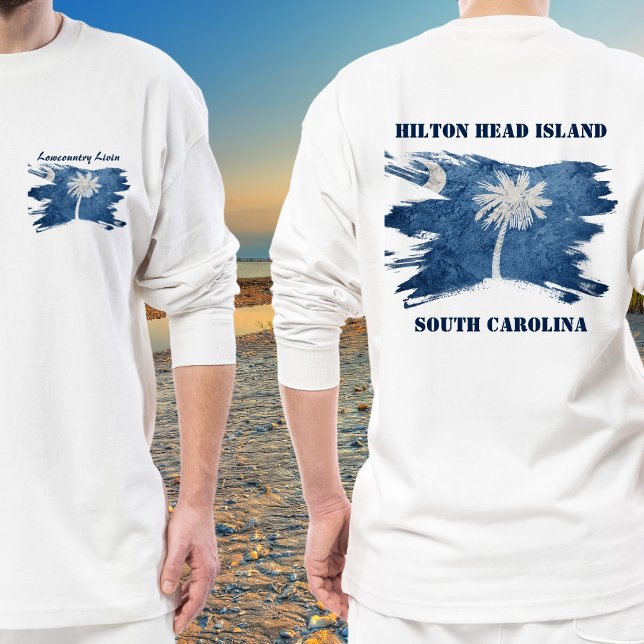 Hilton Head Island South Carolina Lowcountry Livin T Shirt (Skapare uppladdad)