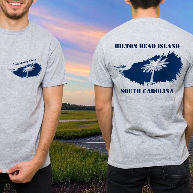 Hilton Head Island South Carolina Lowcountry Livin T Shirt (Skapare uppladdad)