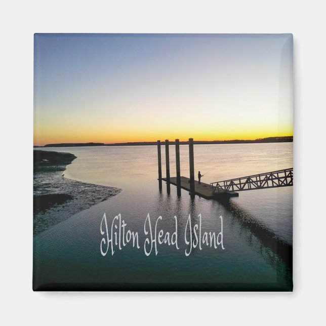 Hilton Head Island South Carolina Magnet (Framsidan)