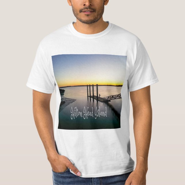 Hilton Head Island South Carolina T Shirt (Framsida)