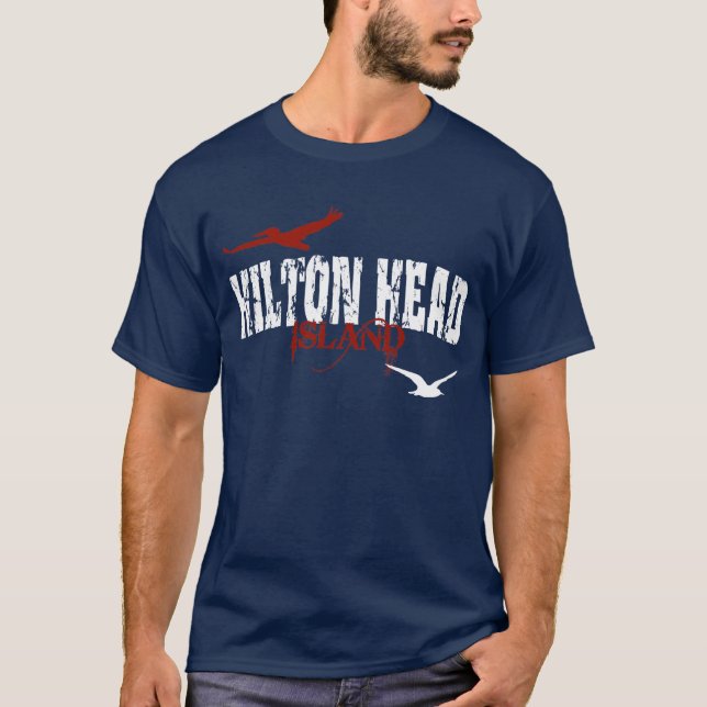 Hilton Head Island T-tröja T-shirt (Framsida)