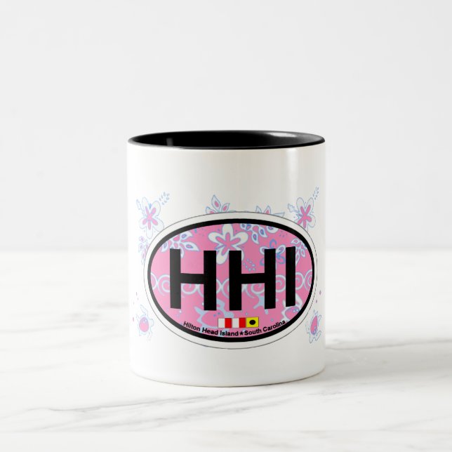 Hilton Head Island. Två-Tonad Mugg (Center)