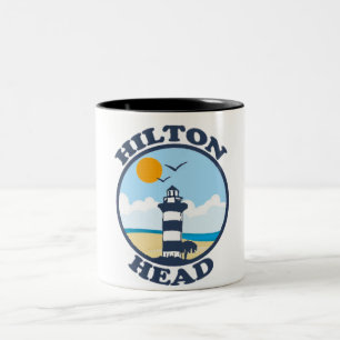 Hilton Head Island. Två-Tonad Mugg