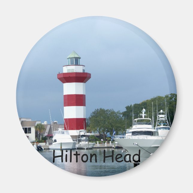 Hilton Head Lighthouse Magnet (Framsidan)