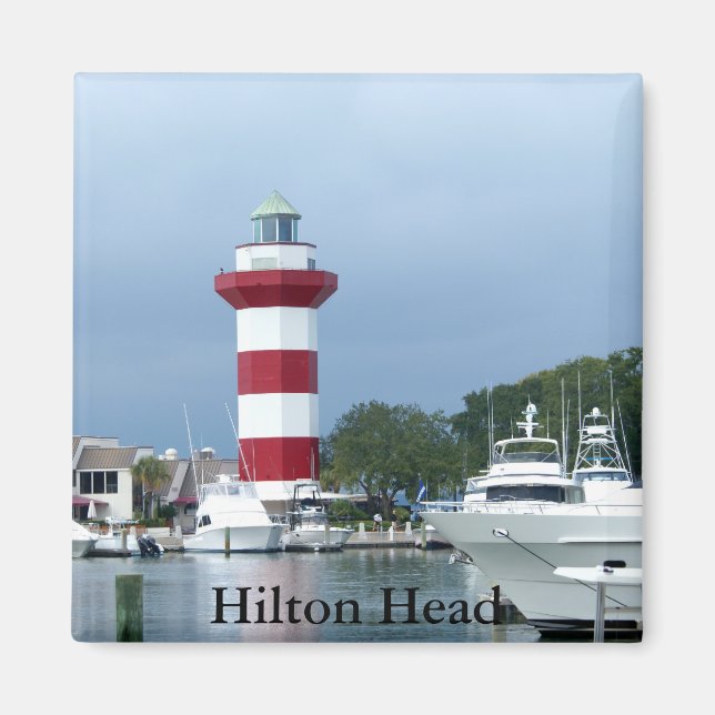 Hilton Head Lighthouse Magnet (Framsidan)