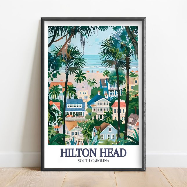 Hilton Head Print-Hilton Head Poster-Coligny Plaza Poster (Skapare uppladdad)
