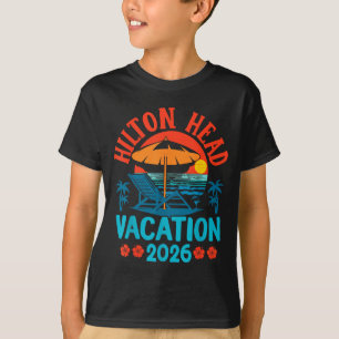 Hilton Head South Carolina 2026 Familjesemester Be T Shirt