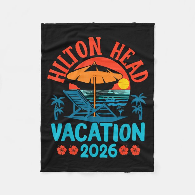 Hilton Head South Carolina 2026 Family Vacation Be Fleecefilt (Framsidan)