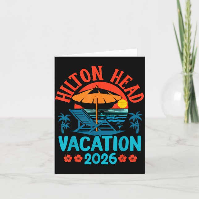 Hilton Head South Carolina 2026 Family Vacation Be Kort (Framsida)