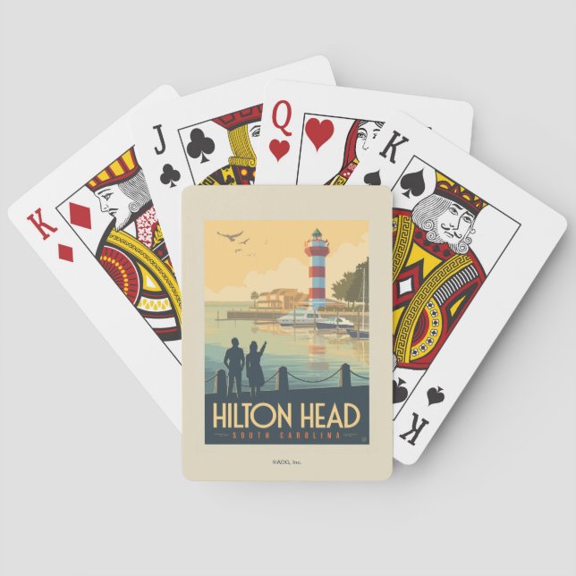 Hilton Head | South Carolina Casinokort (Baksidan)