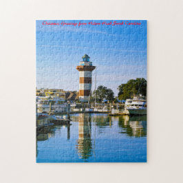 Hilton Head South Carolina. Julhälsningar Pussel