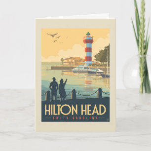 Hilton Head   South Carolina Kort