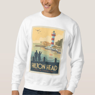 Hilton Head South Carolina Lång Ärmad Tröja