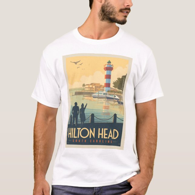 Hilton Head | South Carolina T Shirt (Framsida)