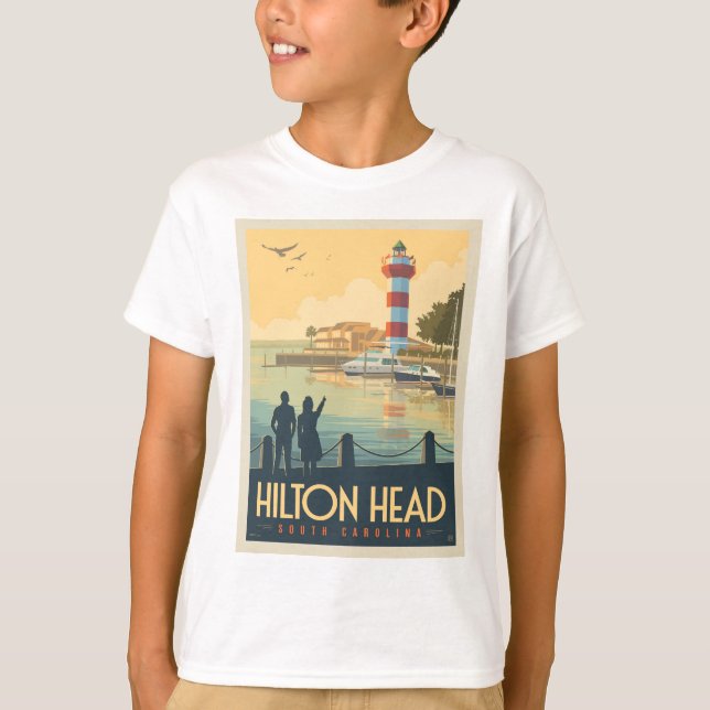 Hilton Head | South Carolina T Shirt (Framsida)