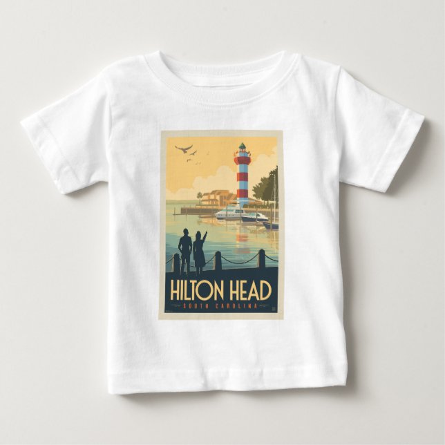 Hilton Head | South Carolina T Shirt (Framsida)