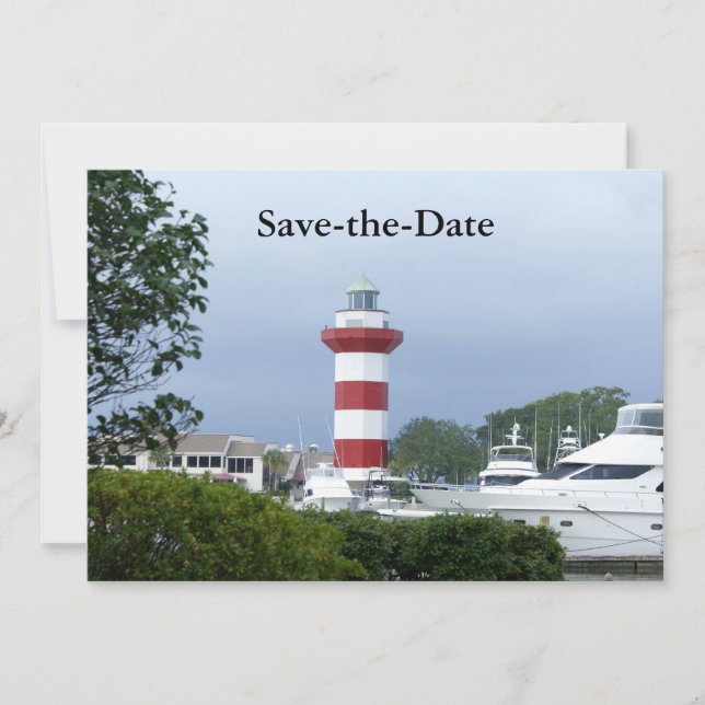 Hilton Head, Spara-the-Date Spara Datumet (Framsida)