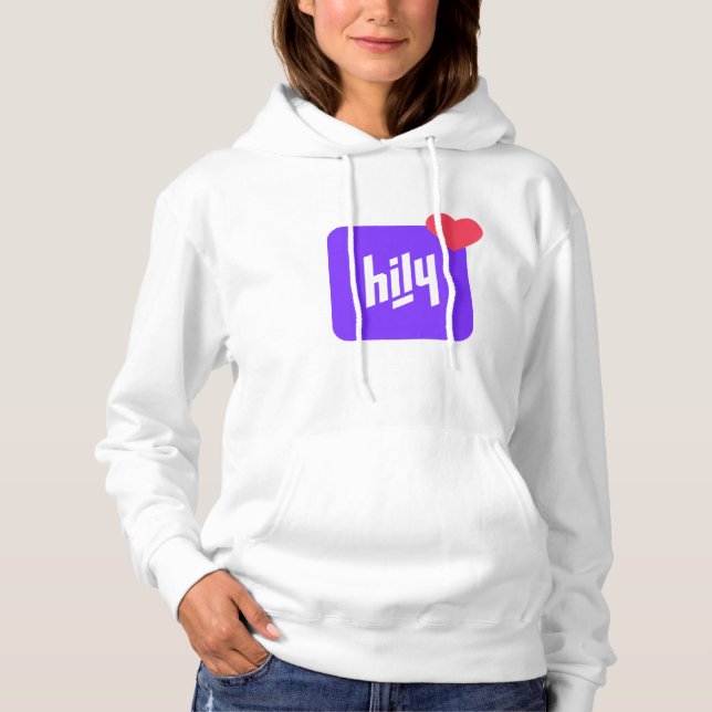 Hily Hoodie Icon T Shirt (Framsida)