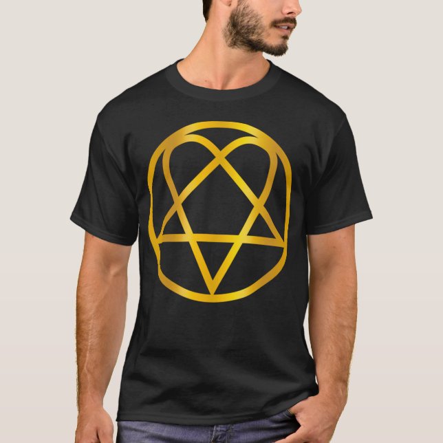 Him - band t shirt (Framsida)