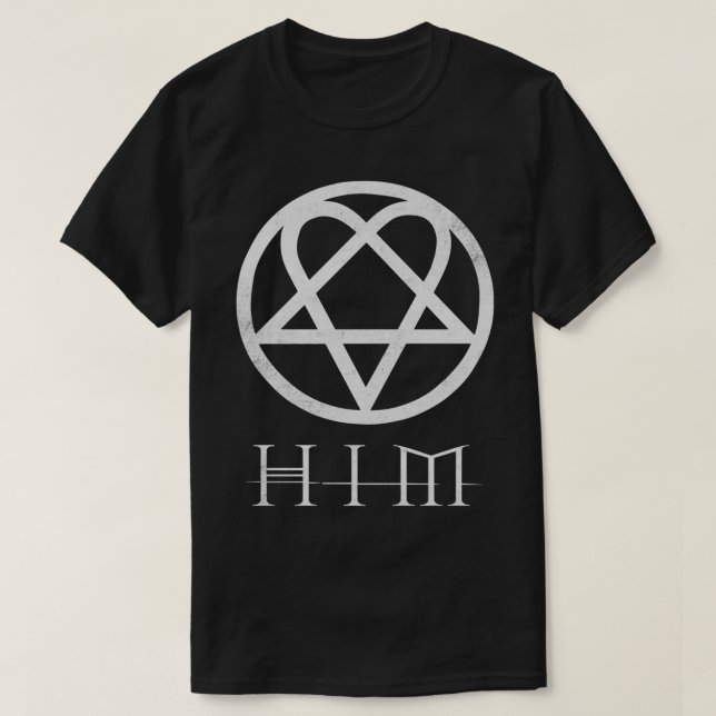 HIM Heartagram Classic T-Shirt (Design framsida)