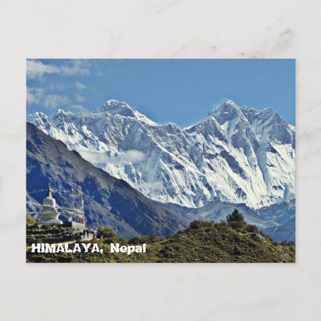 HIMALAYA - 1 000 vyer från NEPAL Vykort (Framsida)