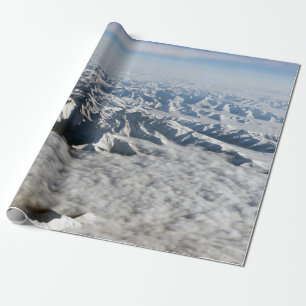 Himalaya-bergen under moln - Tibet Presentpapper