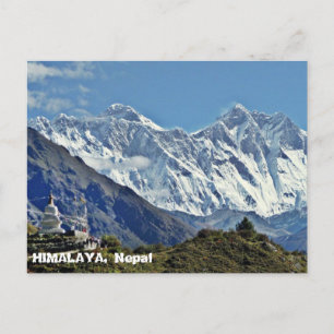 HIMALAYA - En av 1 000 vyer från NEPAL Vykort