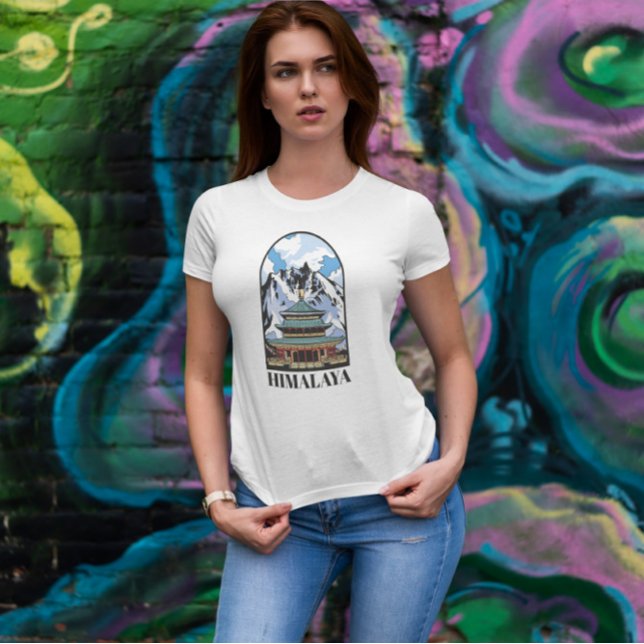 Himalaya Temple T Shirt (Skapare uppladdad)