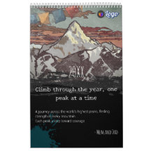 Himalaya-toppar Motivationskalender 2026 Julle