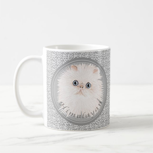 Himalayan Cat Mugg (Vänster)