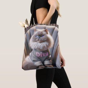 Himalayan Diva Cat Tygkasse