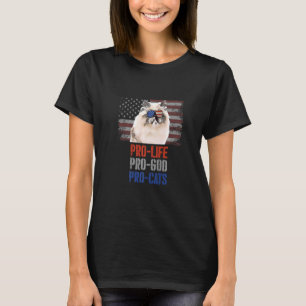 Himalayan Katt Pro Liv Pro Gud Pro Katter Amerikan T Shirt