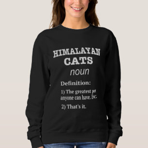 Himalayan Katter falsk definition för katt T Shirt