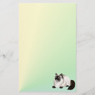 Himalayan Kattunge 2-stationeri Brevpapper